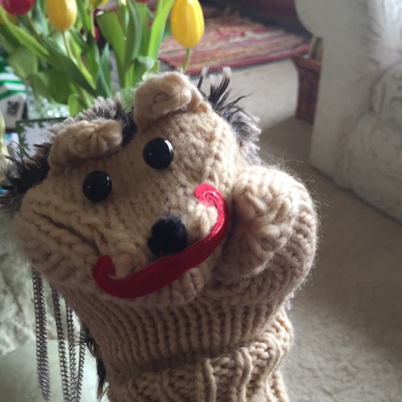 πSOLDπSilly & Warm Hedgehog Mittens/Puppets π¦ - Picture 2 of 8